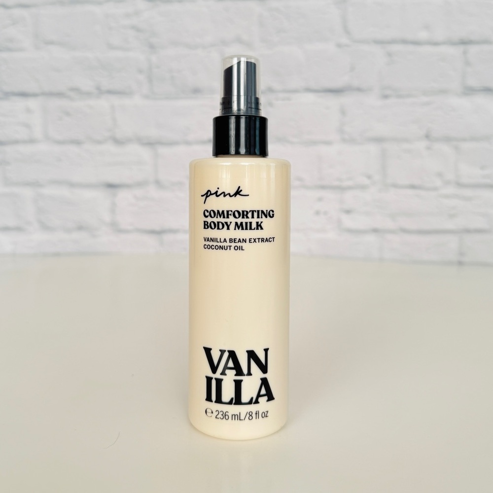 New Victoria's Secret Pink Comforting Body Milk Vanilla Bean & Coconut Oil